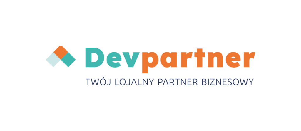 Logo Devpartner twój lojalny partner biznesowy