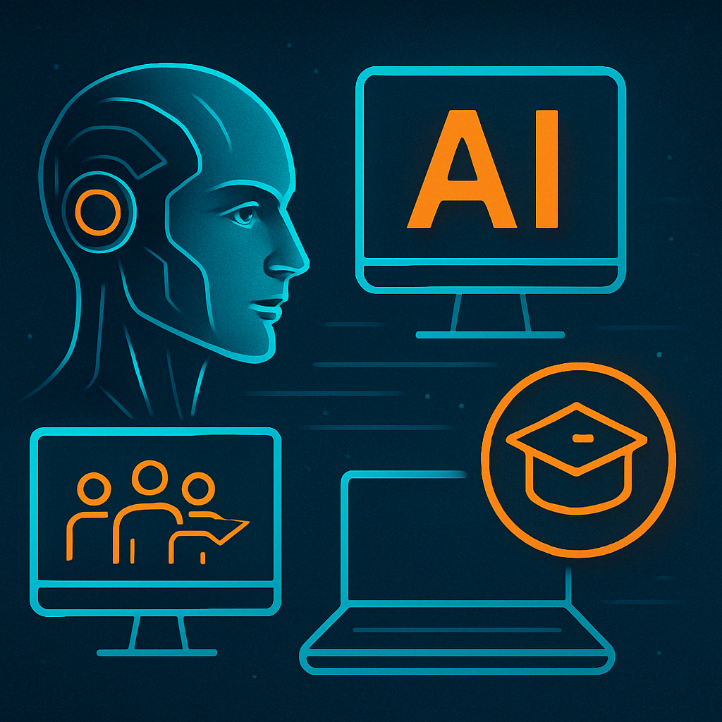 Sztuczna inteligencja w edukacji online.