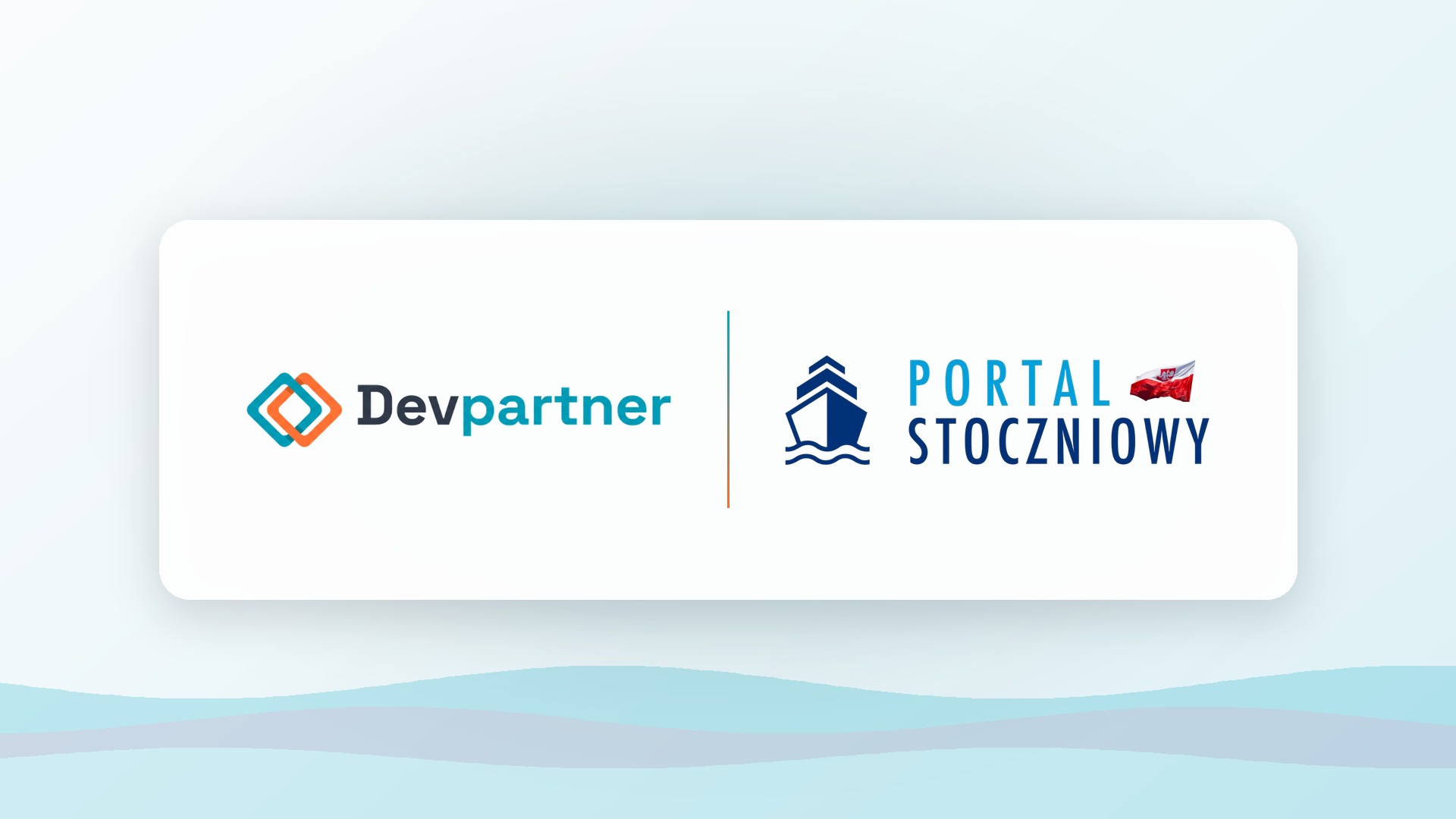 Logo Devpartner i Portalu Stoczniowego — ogłoszenie współpracy